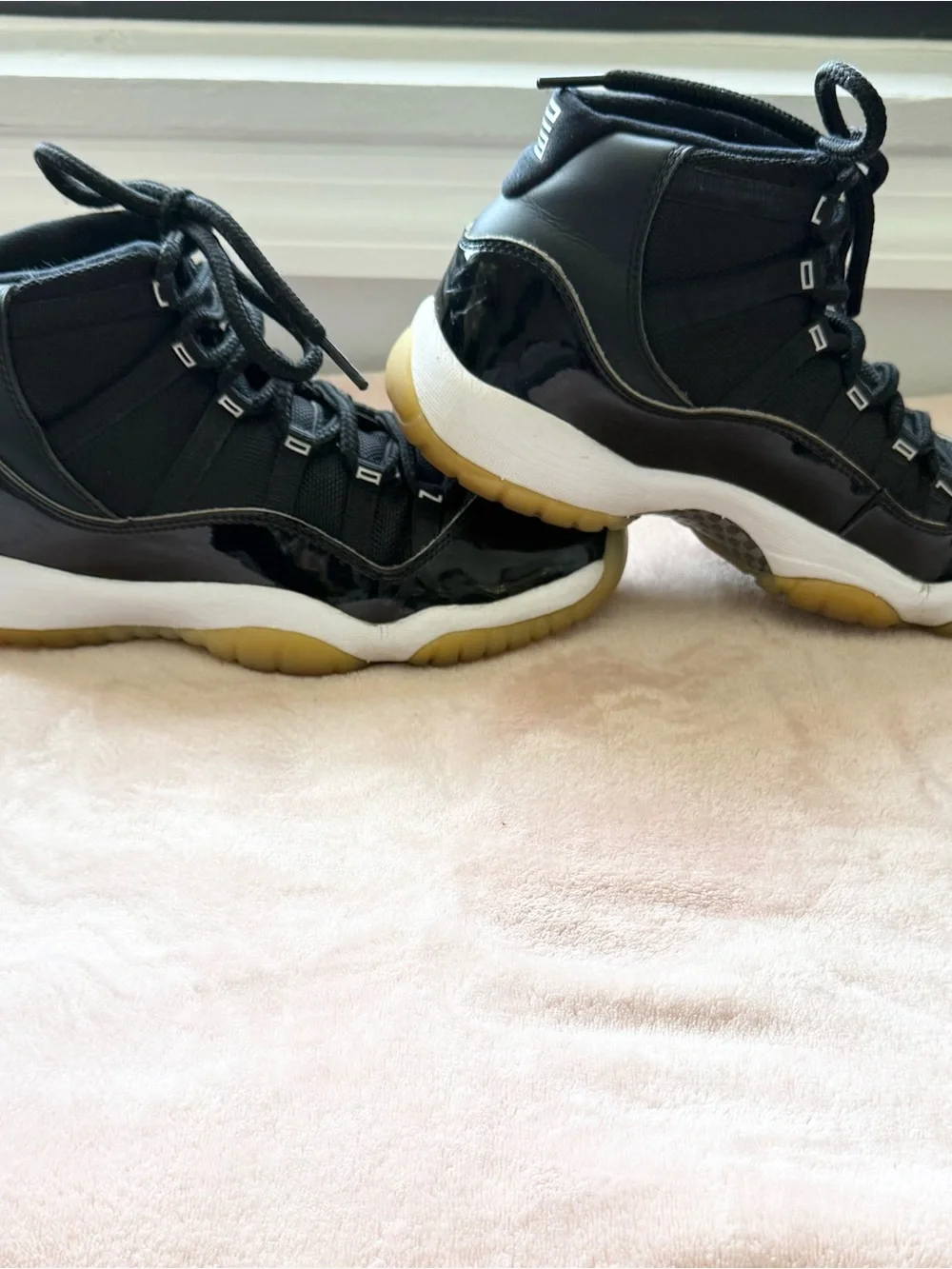 Jordan 11 retro “jubilee” youth 5.5 fits women’s 5-5.5